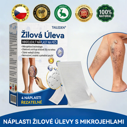 🏆🏆🇨🇿👨‍⚕️✅TAILEDEN® VeinEase Mikronáplast s mikrojehličkami⚡Okamžitá úleva, dlouhodobé výsledky